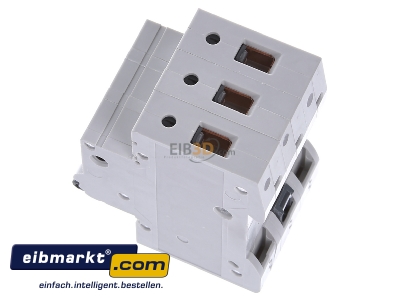 Ansicht oben rechts Siemens Indus.Sector 5SL63326 LS-Schalter B32A, 3pol 5SL6332-6