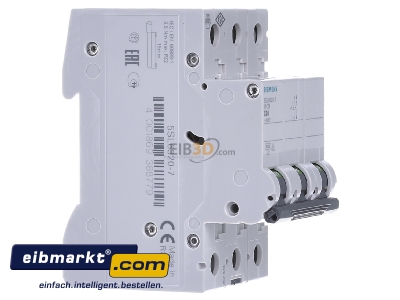 Ansicht links Siemens Indus.Sector 5SL6320-7 LS-Schalter C20A, 3pol 