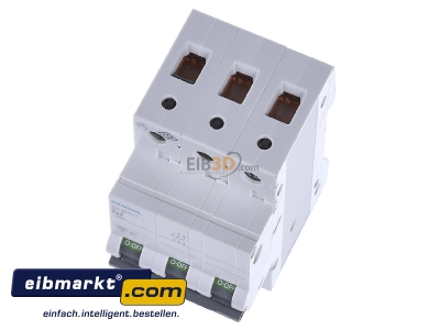 Ansicht oben vorne Siemens Indus.Sector 5SL6320-7 LS-Schalter C20A, 3pol 
