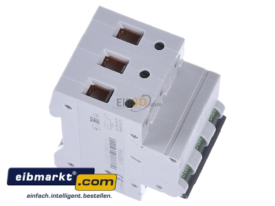 Ansicht oben links Siemens Indus.Sector 5SL6320-7 LS-Schalter C20A, 3pol 
