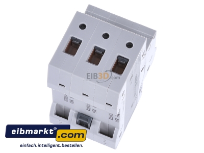 Ansicht oben hinten Siemens Indus.Sector 5SL6320-7 LS-Schalter C20A, 3pol 