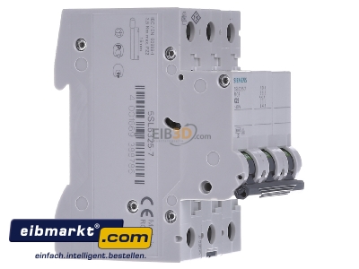 Ansicht links Siemens Indus.Sector 5SL6325-7 LS-Schalter C25A, 3pol 