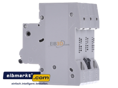 Ansicht rechts Siemens Indus.Sector 5SL6325-7 LS-Schalter C25A, 3pol 