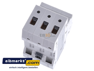 Ansicht oben hinten Siemens Indus.Sector 5SL6325-7 LS-Schalter C25A, 3pol 