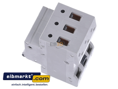 Ansicht oben rechts Siemens Indus.Sector 5SL6332-7 LS-Schalter C32A, 3pol 