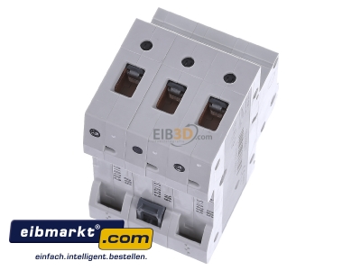 Ansicht oben hinten Siemens Indus.Sector 5SL6332-7 LS-Schalter C32A, 3pol 