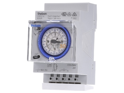 Front view Theben SYN 161 d Analogue time switch 230VAC 

