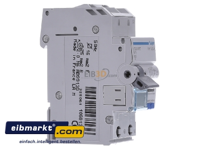 View on the left Hager ADS913D Earth leakage circuit breaker B13/0,03A
