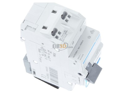 View top left Hager ADS916D Residual current circuit breaker with line protection, 1P + N, B-16A, 30mA, 
