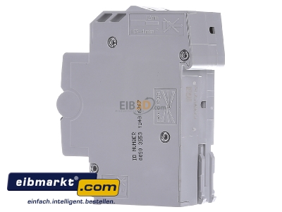 View on the right Hager ADS966D Earth leakage circuit breaker C16/0,03A
