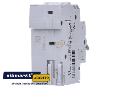 Back view Hager ADS906D Earth leakage circuit breaker B6/0,03A - 
