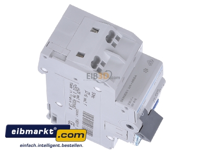 View top left Hager ADS906D Earth leakage circuit breaker B6/0,03A - 

