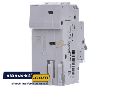 Back view Hager ADS920D Earth leakage circuit breaker B20/0,03A - 
