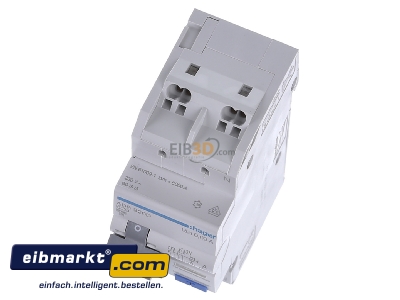 View up front Hager ADS920D Earth leakage circuit breaker B20/0,03A - 
