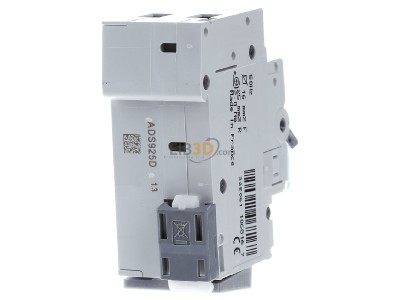 Ansicht hinten Hager ADS925D FI/LS-Schalter 1P+N 6kA B-25A 30mA 