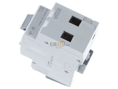 Ansicht oben rechts Hager ADS940D FI/LS-Schalter 1P+N 6kA B-40A 30mA 