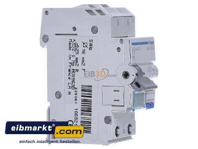 View on the left Hager ADS963D Earth leakage circuit breaker C13/0,03A - 
