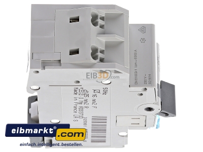 View top left Hager ADS970D Earth leakage circuit breaker C20/0,03A 
