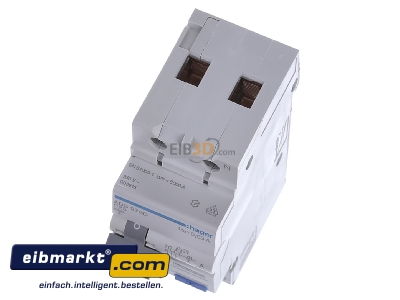 View up front Hager ADS975D Earth leakage circuit breaker C25/0,03A
