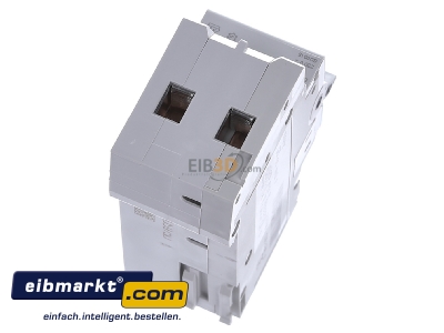 Top rear view Hager ADS975D Earth leakage circuit breaker C25/0,03A
