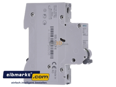 Ansicht links Siemens Indus.Sector 5SL6113-6 LS-Schalter B13A,1pol 230/400V 