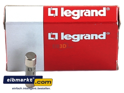 View up front Legrand (BT) 10220 Miniature fuse fast 2A 5x20 mm
