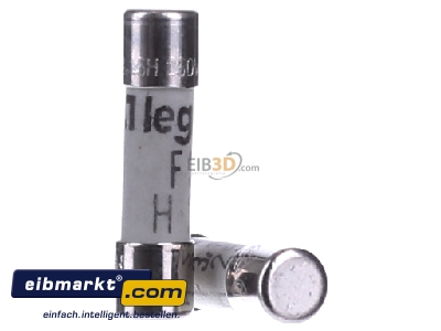 Back view Legrand (BT) 10230 Miniature fuse fast 3,15A 5x20 mm 
