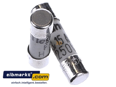 Top rear view Legrand (BT) 10230 Miniature fuse fast 3,15A 5x20 mm 
