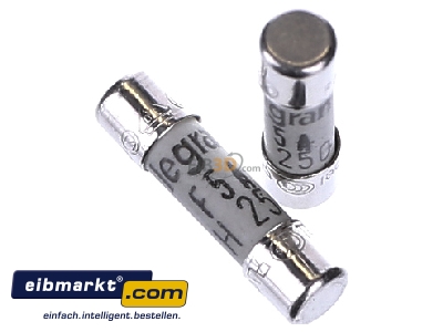 View up front Legrand (BT) 10250 Miniature fuse fast 5A 5x20 mm 
