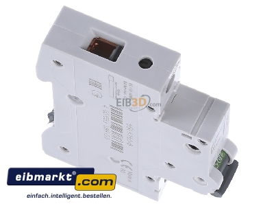 Ansicht oben links Siemens Indus.Sector 5SL61506 LS-Schalter B50A,1pol 230/400V 5SL6150-6