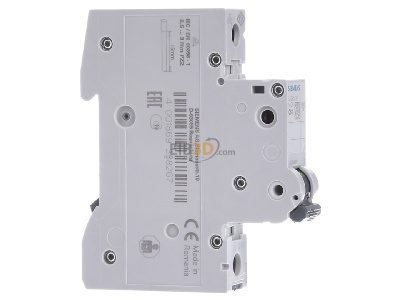Ansicht links Siemens 5SL6163-7 LS-Schalter C63A 1pol 6kA 
