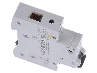 Ansicht oben links Siemens 5SL6163-7 LS-Schalter C63A 1pol 6kA 