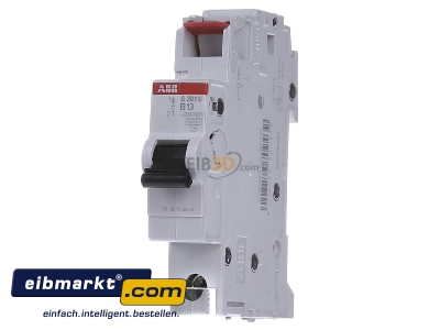 Frontansicht ABB Stotz S&J S 201 S-B 13 Sicherungsautomat B 13A 1p 253V 