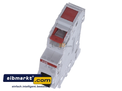 Ansicht oben vorne ABB Stotz S&J S 201 S-B 13 Sicherungsautomat B 13A 1p 253V 