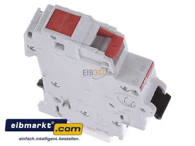 Ansicht oben links ABB Stotz S&J 2CDS251002R0064 Sicherungsautomat 6kA 6A C 1p -253V S201S-C6