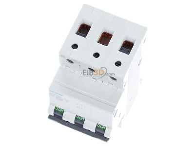 Ansicht oben vorne Siemens 5SL6363-7 LS-Schalter C63A, 3pol 