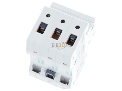 Ansicht oben hinten Siemens 5SL6363-7 LS-Schalter C63A, 3pol 