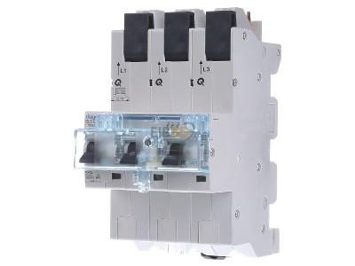 Front view Hager HTS335C Selective mains circuit breaker 3-p 35A 
