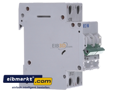 Ansicht links Eaton (Installation) PXL-C6/2-DC LS-Schalter m.Beschrift. C 6A, 2p 