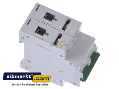 Ansicht oben links Eaton (Installation) PXL-C6/2-DC LS-Schalter m.Beschrift. C 6A, 2p 