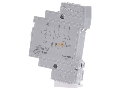 Ansicht rechts Finder 20.22.8.012.4000 Stromstoschalter 16A 250V 2S 