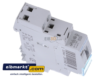 Ansicht oben links Hager ERC216 Installationsrelais 16A 2S 230V 