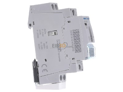 Ansicht links Hager ERC218 Installationsrelais 16A 1S+1 230V 