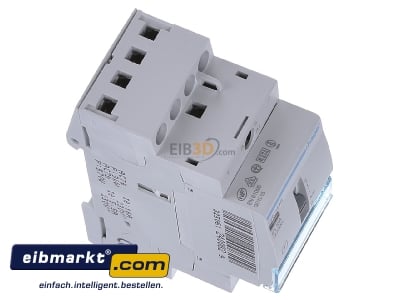 Ansicht oben links Hager ERC418 Installationsrelais 16A 2S+2 230V 