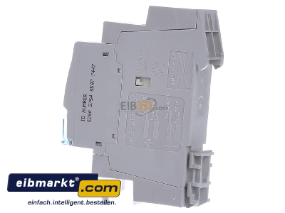 View on the right Hager ERD218 Installation relay 24VAC
