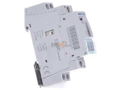 View on the left Hager ERL216 Installation relay 8...12VAC 
