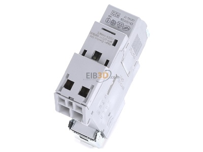 Top rear view Hager ERL216 Installation relay 8...12VAC 
