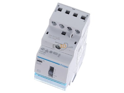 Ansicht oben vorne Hager ERL418 Installationsrelais 16A 2S+2 12V 