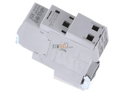 View top right Hager ESC225S Installation contactor 230VAC 2 NO/ 0 NC 
