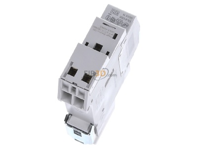 Top rear view Hager ESC225S Installation contactor 230VAC 2 NO/ 0 NC 
